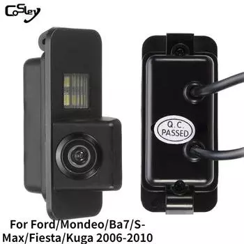 Автомобильная задняя проводная камера заднего вида, резервная HD камера помощи при парковке для Ford/Mondeo/Ba7/S-Max/Fiesta/Kuga