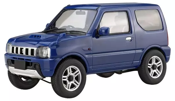 Автомобиль NEXT Series Suzuki Jimny JB23 Синий Пластик Модель 1/24 №15 (Land Venture/Ноктюрн Перл)