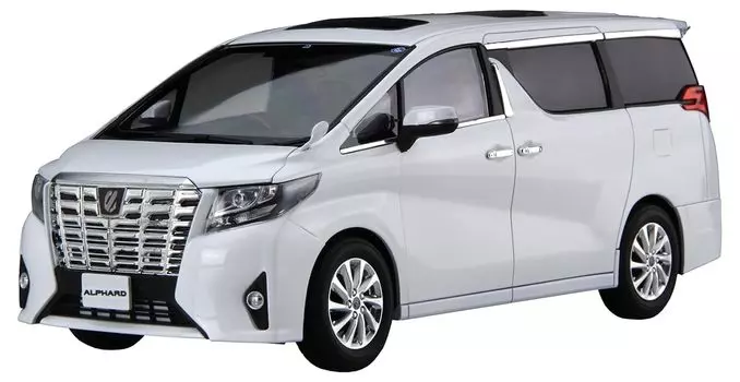 Автомобиль NEXT Series Toyota Alphard Пластиковая Модель 1/24 № 6 GF3.5L белый