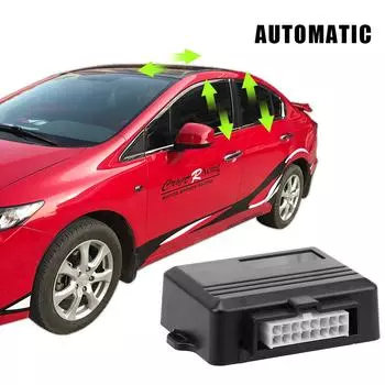 Автомобильное электростеклоподъемник, автомобильная защита, универсальная 12 В для 2/4 дверей, автомобильное автоматическое закрытие окон, удаленное закрытие окон, автомобильная сигнализация