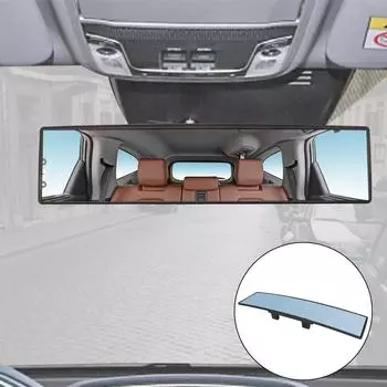 Автомобильное антибликовое широкоугольное зеркало заднего вида Babywatch Panoramic Rearview 270mm