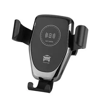 Автомобильное беспроводное зарядное устройство с датчиком силы тяжести 10 Вт, кронштейн для быстрой зарядки беспроводного зарядного устройства подходит для Samsung iPhone, Huawei, Xiaomi.
