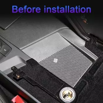 Автомобильное индукционное зарядное устройство мощностью 15 Вт для Cadillac CT6 2017~2019 2020, автомобильное беспроводное зарядное устройство QI, зарядная пластина, держатель для мобильного телефона, аксессуары