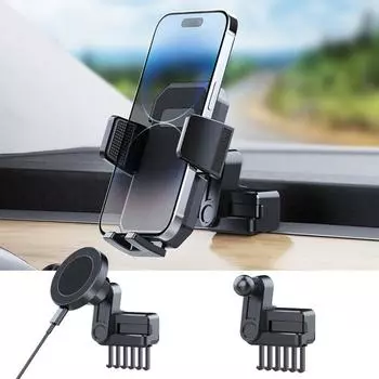 Автомобильное крепление для телефона Model 3, держатель для мобильного телефона Model Y, поддержка мобильного телефона, магнитное крепление для телефона с 6 лапками