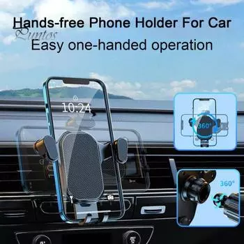 Автомобильное крепление для телефона на вентиляционном отверстии, сверхстабильное, простое в установке, надежное удержание, прочный, антикоррозийный, износостойкий автомобильный держатель для телефона чёрный/камуфляжный