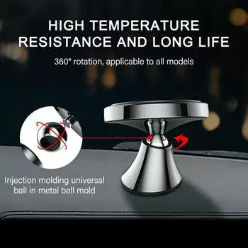 Автомобильное крепление для телефона с быстрой зарядкой для Samsung 10 Вт, беспроводное автомобильное быстрое зарядное устройство, магнитный держатель для Iphone 12 Max Adhesive Type