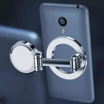 Автомобильное крепление, магнитный держатель для телефона, вращение на 360 градусов, высокая стабильность, защита от сотрясений, громкой связи, автомобильный держатель чёрный