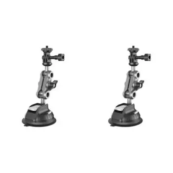 Автомобильное крепление на присоске для камеры, регулируемое на 360 градусов, для экшн-камеры GoPro Insta360 DJI