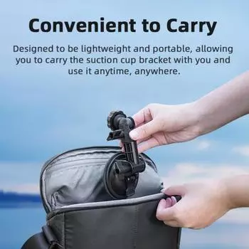 Автомобильное крепление на присоске Yousheng, аксессуар для стабилизатора камеры, модуль расширения, адаптер-конвертер для OSMO POCKET 3