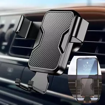Автомобильное крепление на вентиляционное отверстие для больших телефонов и толстого чехла, удобный держатель для сотового телефона для автомобиля, зажим для громкой связи, совместимый с автомобилем