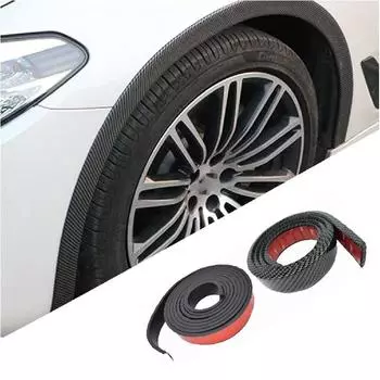 Автомобильное крыло 1,5 м расширяющаяся арка крыло расширитель арки бровь крыло губа комплект кузова защитный чехол аксессуары для крыльев