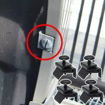 Автомобильное крыло, бампер, вставка, зажим, брызговики, заклепка для Toyota Camry XV30 XV40 2002-2011 Land Cruiser Prado J120 J150 4 Kit