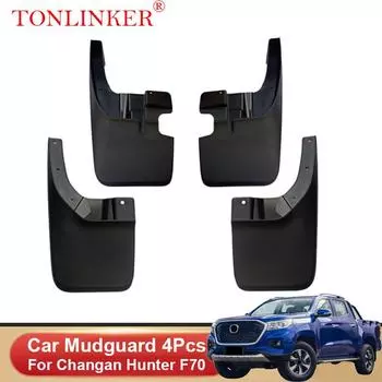 Автомобильное крыло TONLINKER для пикапа Changan Hunter F70-настоящие брызговики, брызговики, брызговики на крыло Front Wheel Left