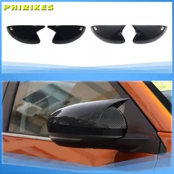 Автомобильное левое и правое зеркало заднего вида из углеродного волокна, корпус корпуса для Nissan Sylphy Sentra 2020 2025, автомобильное зеркало заднего вида