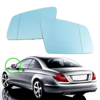 Автомобильное левое/правое зеркало заднего вида с подогревом, стекло заднего вида для Mercedes-Benz C216 W246 W204 S204 C204 C218 W212 S212 C207 A207