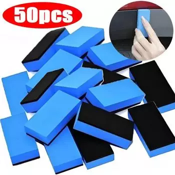 Автомобильное полировальное покрытие Губка Щетка Стекло Нано Аппликатор Подушечки Полировальный воск Керамическое покрытие Губки Щетки Инструменты для чистки