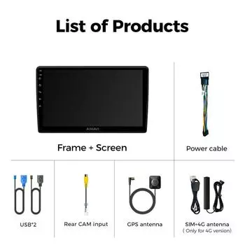 Автомобильное радио Ainavi для Fiat Ducato 2005-2025 Citroen Jumper Peugeot Boxer Dodge Ram 2500 Wireless Carplay Android Auto Multimedia
