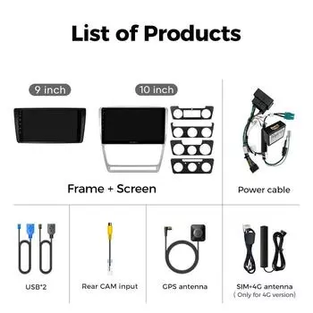 Автомобильное радио Ainavi для Skoda Octavia A5 2 2008-2013 Wireless Carplay Android Auto Car Multimedia Player 2 Din