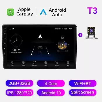 Автомобильное радио Android Auto Carplay для HYUNDAI I40 2012-2016, мультимедийный проигрыватель, головное устройство, стерео, GPS-навигация, BT, WIFI, 2+32 ГБ 1+16GB