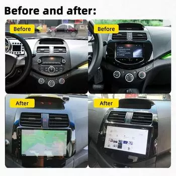 Автомобильное радио для Chevrolet Spark 2010 - 2015 2 Din Android стерео мультимедийный проигрыватель GPS навигация Carplay Автомагнитола Головное устройство 4G