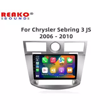 Автомобильное радио для Chrysler Sebring 3 JS Cirrus 2007 - 2010 Navi GPS Stereo Auto Android No 2 Din DVD CarPlay 4-core 1+32CP
