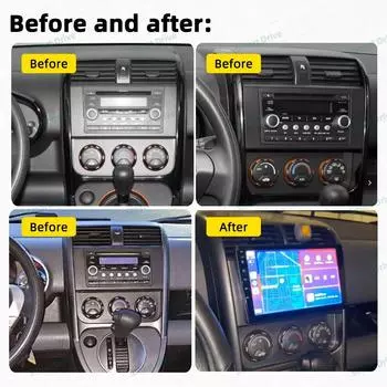 Автомобильное радио для Honda Element YH 2002 - 2011 2Din Android Мультимедиа GPS Навигация Беспроводная Carplay Android Авто Стерео Головное Устройство