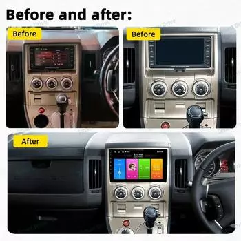 Автомобильное радио для Mitsubishi Delica D5 2007 - 2009 RHD 2 Din Android Мультимедиа GPS Навигация Carplay Автомагнитола Головное устройство Стерео 4G