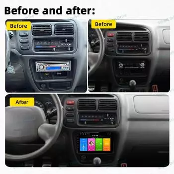 Автомобильное радио для Suzuki Grand Vitara XL-7 1998 - 2005 2 Din Android автомобильный мультимедийный проигрыватель GPS-навигация Carplay стерео головное устройство