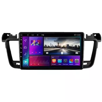 Автомобильное радио Icreative 2 Din для Peugeot 508 2011-2018, автомобильное радио на базе Android, автонавигация Carplay, GPS, мультимедиа, BT-плеер, без DVD-плеера