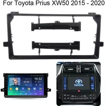 Автомобильное радио с Android Carplay для Toyota Prius XW50 2015 2016 2017 2018 2019 2020 Wi-Fi мультимедийный плеер GPS стерео 1+32CP