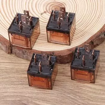 Автомобильное реле 12 В/24 В, чистый медный провод, высокая мощность, автомобиль, 4 фута, 5 футов, 100 А, нормально разомкнутый, нормально замкнутый, авторемонт