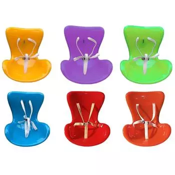 Автомобильное сиденье для куклы Labubu, украшение воздухозаборника автомобиля для Labubu, декор для автомобильного сиденья, украшение для салона автомобиля Labubu Doll жёлтый