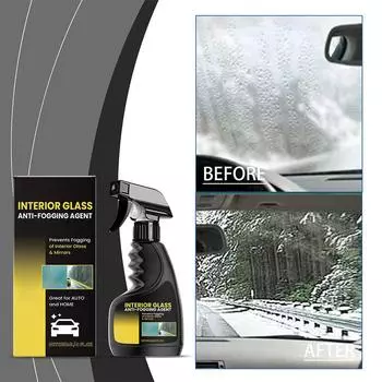 Автомобильное средство против запотевания, средство для покрытия окон против запотевания, жидкое средство для ухода за краской, полироль, водонепроницаемый автомобильный спрей против запотевания, очиститель для стекол