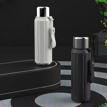 Автомобильное стекло 316 Liner Кружка из нержавеющей стали 600 мл Дорожная кружка большой емкости 600ml белый