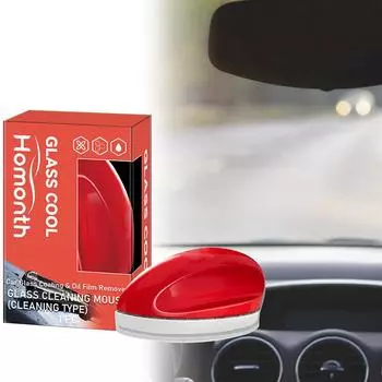 Автомобильное стекло Средство для чистки мышей Средство для удаления масляной пленки Сильнодействующее средство для удаления пятен Освежающее, полирующее, осветляющее средство для стекла Набор красный