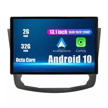 Автомобильное стереонавигационное головное устройство с Android-радио 13,1 дюйма, мультимедийный плеер GPS для Toyota Avalon 2011 13.1 оранжевый