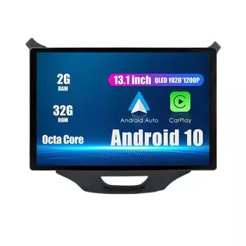 Автомобильное стереонавигационное головное устройство с Android-радио 13,1 дюйма, мультимедийный плеер для Chevrolet Cruze 2015-2020 13.1 оранжевый