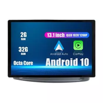 Автомобильное стереонавигационное головное устройство с Android-радио 13,1 дюйма, мультимедийный плеер GPS для Toyota Vios 2004 13.1 оранжевый