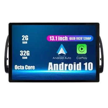 Автомобильное стереонавигационное головное устройство с Android-радио 13,1 дюйма, мультимедийный плеер GPS для Toyota Allion 2002-2021 гг. 13.1 оранжевый