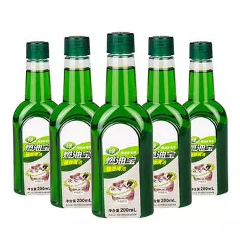 Автомобильное топливо Treasure Diesel Additive Fuel Treasure Gasloine Add On Инжекторный очиститель Дизельная присадка для экономии масла для топлива зелёный