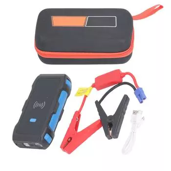 Автомобильное зарядное устройство для аккумулятора 7200 мАч Большая емкость Многофункциональное интеллектуальное полностью автоматическое зарядное устройство для аккумулятора 12 В