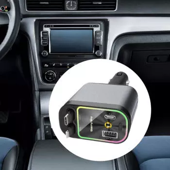 Автомобильное зарядное устройство для телефона 12 В/24 В, быстрая зарядка, звездное небо на крыше, аксессуары