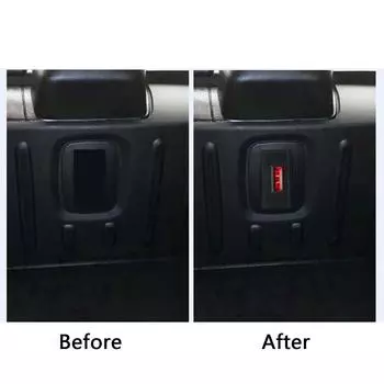 Автомобильное зарядное устройство, розетка 12/24 В, адаптер 2,4 А, один USB-адаптер квадратной формы, водонепроницаемый переключатель питания для защиты автомобиля