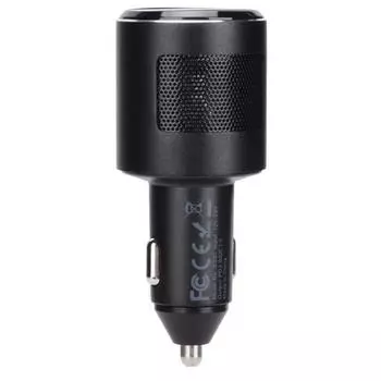 Автомобильное зарядное устройство SC01 с интерфейсом PD, двумя портами, быстрая зарядка, безопасное портативное зарядное устройство для автомобиля