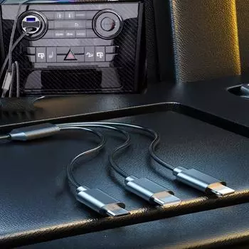 Автомобильное зарядное устройство USB для быстрой зарядки USB Type C, автомобильный адаптер с двумя портами для iPhone 12 13 Huawei Samsung Xiaomi PD Phone