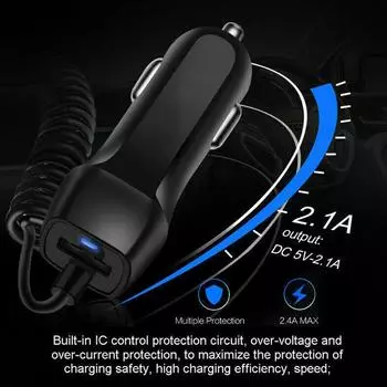 Автомобильное зарядное устройство USB QC 3.0 для Xiaomi Автомобильное зарядное устройство Адаптер для мобильного телефона Micro Type C Кабель для быстрой зарядки