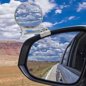 Автомобильное зеркало для слепых зон 360-градусный широкоугольный регулируемый монитор для слепых зон Зеркало бокового вида Автомобильное зеркало для слепых зон Зеркало для