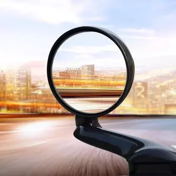 Автомобильное зеркало переднего вида для автомобиля Боковая слепая зона Слепая зона Вспомогательное зеркало заднего вида Вращение на 360 градусов Регулируемый прозрачный вид Left