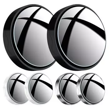 Автомобильное зеркало заднего вида Маленькое круглое зеркало Широкоугольное круглое зеркало Широкоугольное зеркало