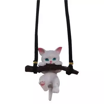 Автомобильное зеркало заднего вида Подвеска из смолы Животное Грузовик Авто Интерьер Домашний Офис Столовая Бар Гостиная Украшения Искусство